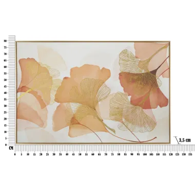 Wydrukowana tkanina w ramie 120x3,5x80 cm